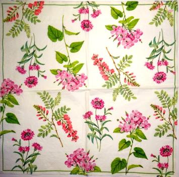 090 Blumen Sonstige - 3 lagig (90 blau) - Ihr